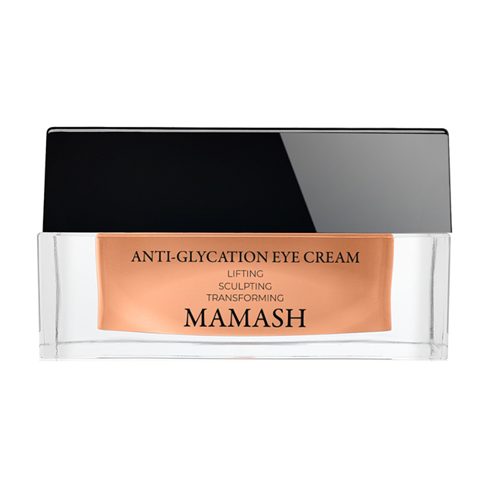Антивіковий крем-бальзам для шкіри навколо очей Mamash Anti-Glycation Eye Cream з пептидами та комплексом проти слідів глікації, 15 мл